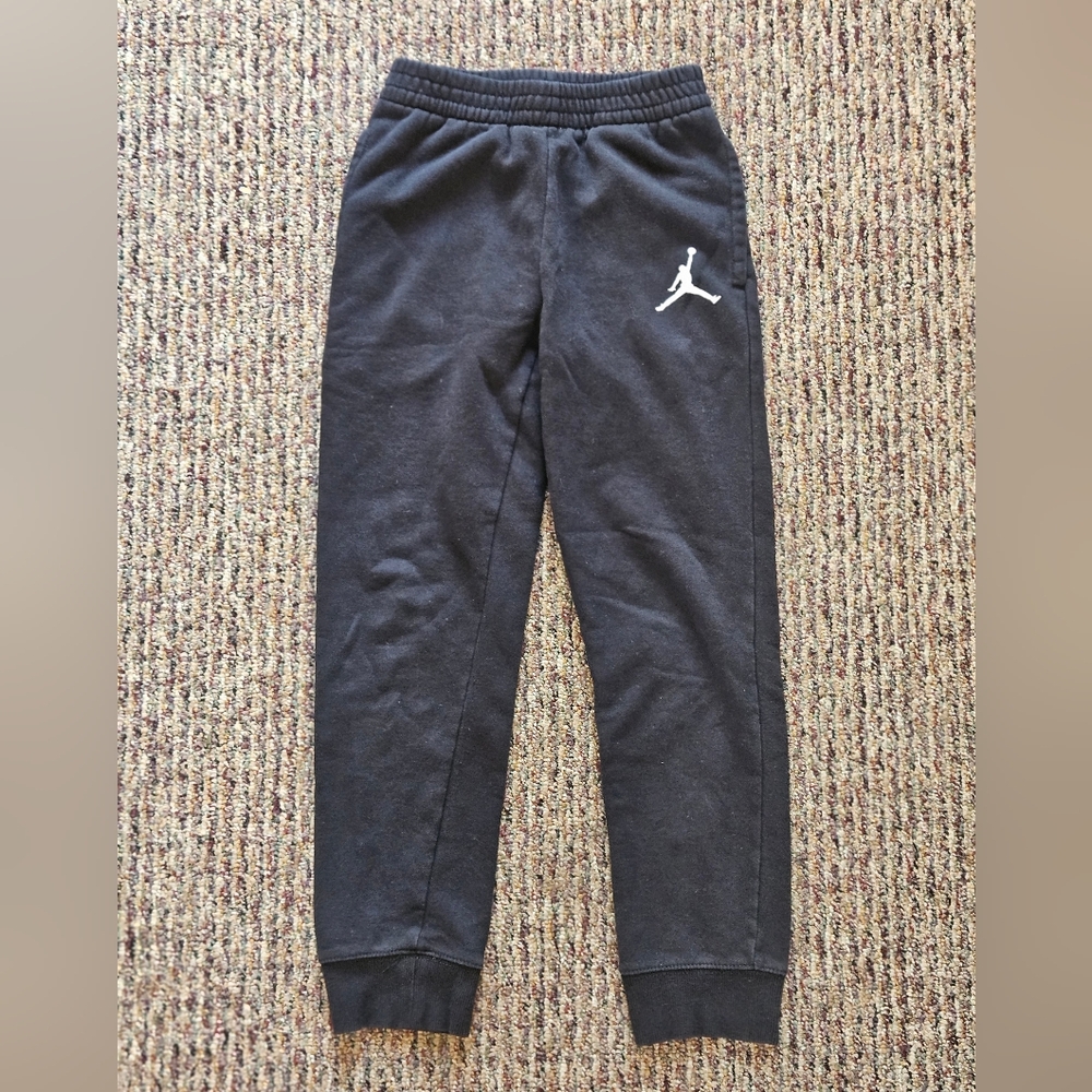 Kids Black Jogger Pants